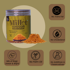 Combo | Sattu Coffee Shake 220 gm & Millet Namkeen Box 120 gm (2)