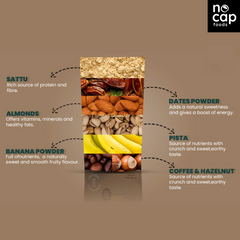 Combo | Sattu Coffee Shake 220 gm & Millet Namkeen Box 120 gm (2)