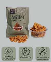 Millets Jalapeno Chips 30 Gm