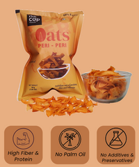 Combo |Oats Chilla Premix 200g, Oats Peri Peri Chips 30g & Oats Namkeen 120g