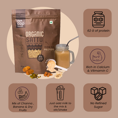 Combo | Sattu Coffee Shake 220 gm & Millet Namkeen Box 120 gm (2)