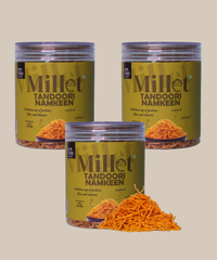 Combo | Millet Tandoori Namkeen 150 Gm | Pack of 3