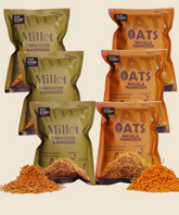 Combo | Millet Namkeen 50g (3) & Oats Namkeen 50g (3)