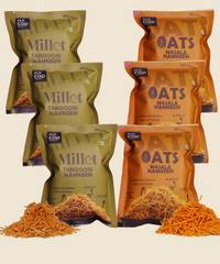 Combo | Millet Namkeen 50g (3) & Oats Namkeen 50g (3)