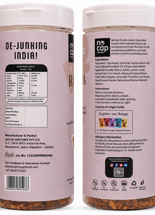 Ragi & Chia Seeds BBQ Sticks