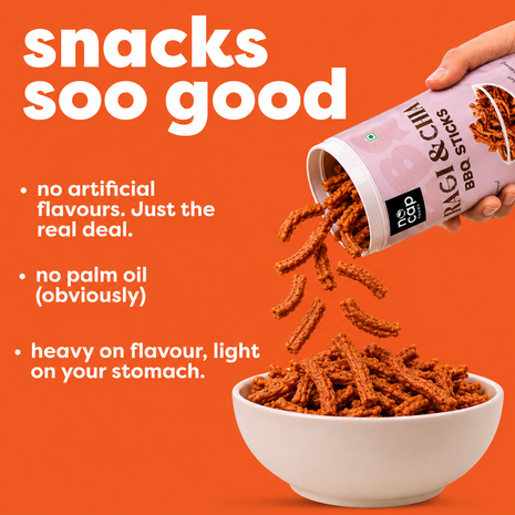 Ragi & Chia Seeds BBQ Sticks