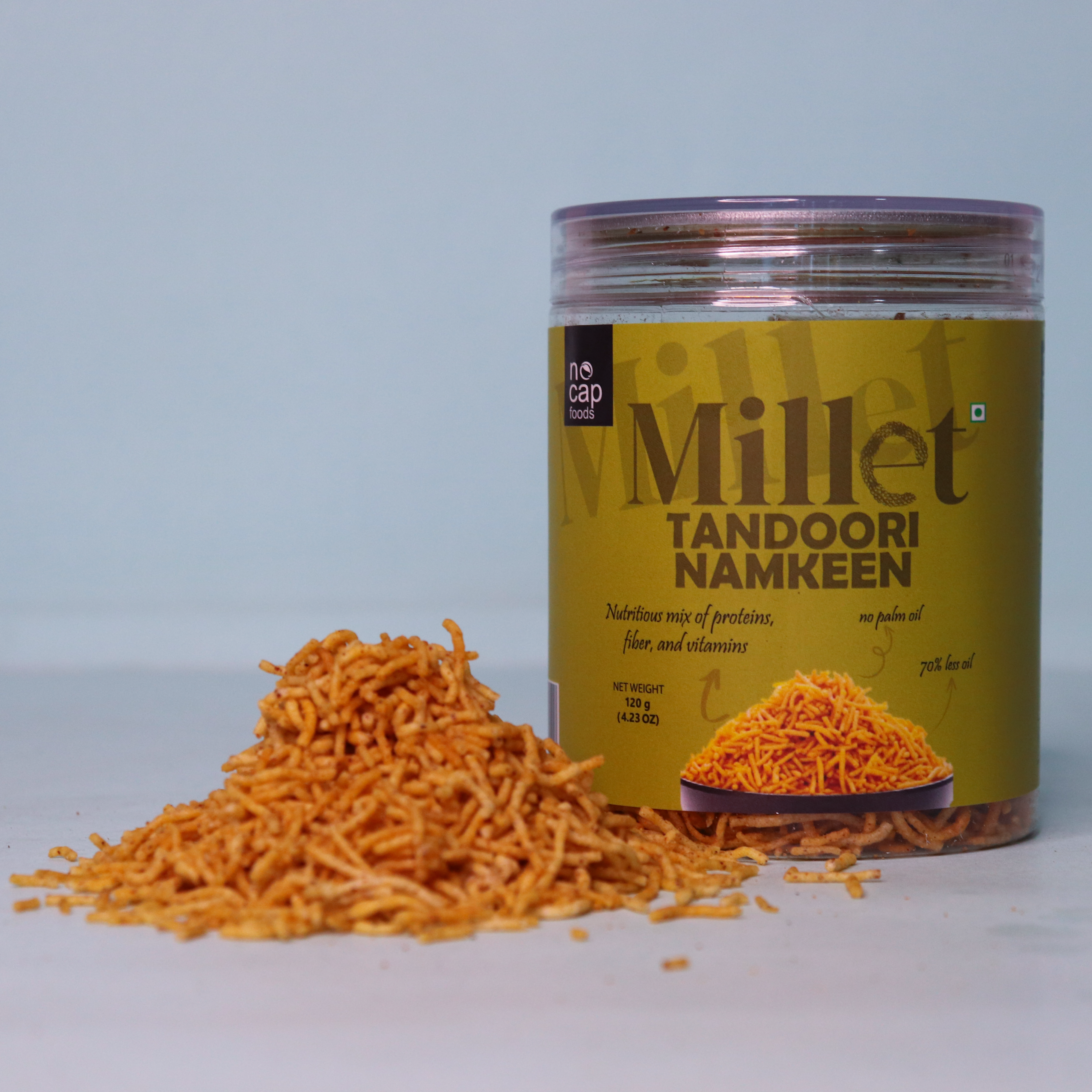 Millet Tandoori Namkeen 120 Gm