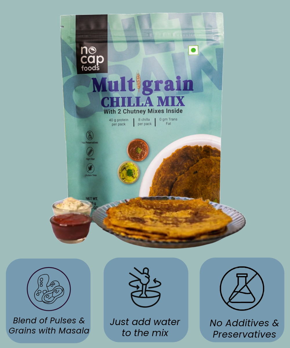 Multigrain Chilla Mix 200 Gm