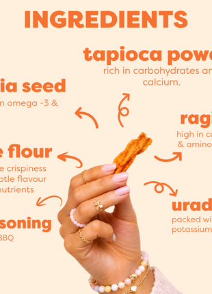 Ragi & Chia Seeds BBQ Sticks