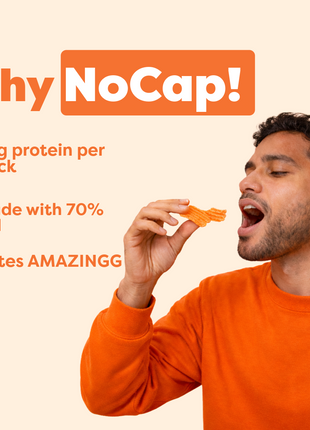 34g Protein Moong Dal Hot & Spicy Chips