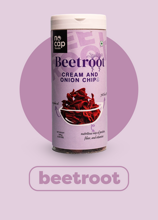 Beetroot Cream & Onion Chips 150g - No Palm Oil Chips