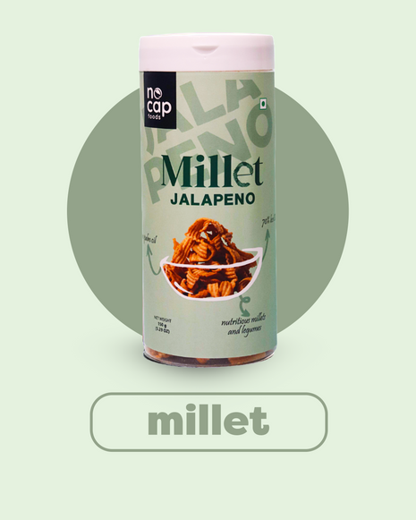 Millets Jalapeno Chips 150 gm