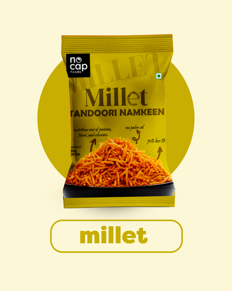 Millet Tandoori Namkeen 50 Gm