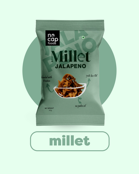 Millets Jalapeno Chips 30 Gm