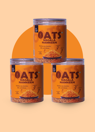 Combo | Oats Namkeen 120 Gm | Pack of 3