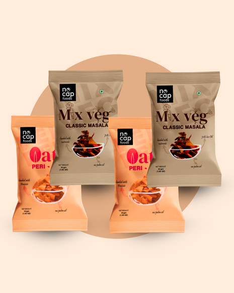 Three packages of Mix Veg Classic Masala with a beige background